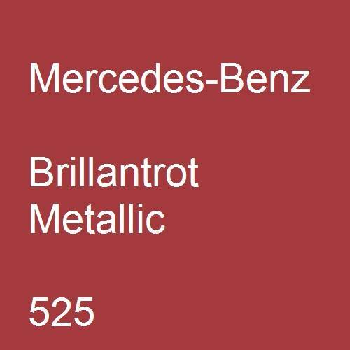 Mercedes-Benz, Brillantrot Metallic, 525.